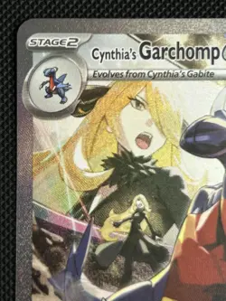 Pokemon TCG Cynthia's Garchomp EX 232/182 Destined Rivals - SIR - Pack Fresh/NM - Image 3
