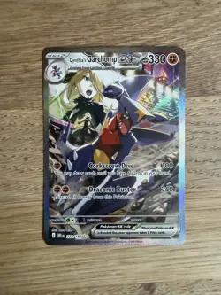 Cynthia's Garchomp EX 232/182 Pokemon Destined Rivals SIR NM - Image 1