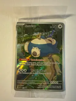 Pokemon- Snorlax 151 PROMO Svp 051: Scarlet & Violet Promo Card *NEW IN WRAPPER* - Image 1