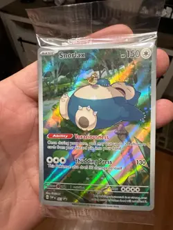Pokemon- Snorlax 151 PROMO Svp 051: Scarlet & Violet Promo Card *NEW IN WRAPPER* - Image 3