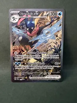 Greninja ex 132 Sv: Scarlet & Violet Promo Cards Holo - Image 1