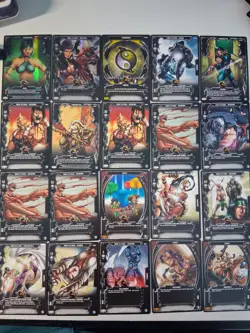 Epic Battles TCG Mortal Kombat Lot Of 200+ Cards, Including 30+ Rares - Image 2