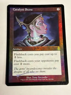 Catalyst Stone Foil - Odyssey MTG Magic the Gathering NM - Image 1