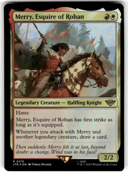 Merry, Esquire of Rohan Universes Beyond: the Lord of the Rings: MTG Foil - Image 1