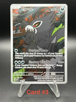 Pokemon TCG Zarude #088 MEP Black Star Promo Holo Pitch Black ETB Promo - Image 5