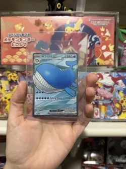 Wailord ex 097/084 Ultra Rare Pitch Black Pokemon Holo Near Mint - Image 1