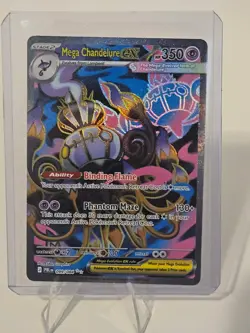 Mega Chandelure ex UR 099/084 Pitch Black M5 2026 Pokemon TCG English Version - Image 1
