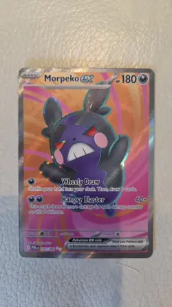 Pokemon TCG - Morpeko Ex Full Art Ultra Rare 102/084 - Pitch Black - NM - Image 1