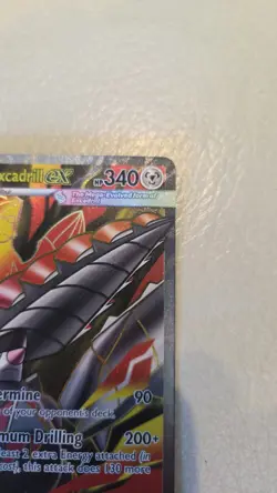 Mega Excadrill ex 103/084 Holo Ultra Rare Pokemon ME05: Pitch Black NM - Image 3