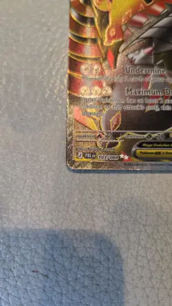 Mega Excadrill ex 103/084 Holo Ultra Rare Pokemon ME05: Pitch Black NM - Image 4