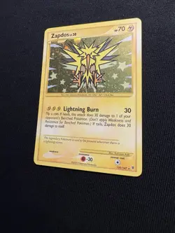 Pokemon TCG Zapdos LV. 30 150/147 Supreme Victors Secret Rare Holo LP - Image 2
