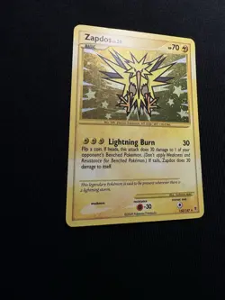 Pokemon TCG Zapdos LV. 30 150/147 Supreme Victors Secret Rare Holo LP - Image 3