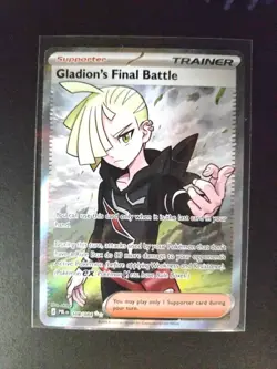 Pokemon TCG Gladion's Final Battle 108/084 UR ME5: Pitch Black English M/NM - Image 1