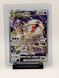 Pokemon TCG Deoxys VSTAR GG46/GG70 Crown Zenith Galarian Gallery Holo 270HP - Image 1