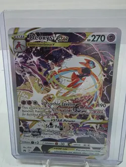 Deoxys VSTAR GG46/GG70 Crown Zenith Galarian Gallery Ultra Rare Holo 270 HP - Image 1