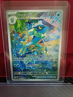 Pokemon TCG Chaos Rising 089/086 Frogadier Illustration Rare NM - Image 1
