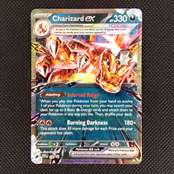 Charizard ex 196 Promo Scarlet & Violet Promo Pokemon Near Mint - Image 1