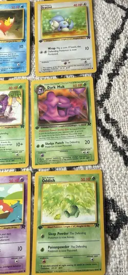 1st edition Team rocket Pokemon Cards 29 card Lot no doubles NM/LP - Image 3