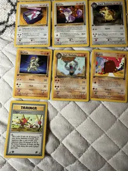 1st edition Team rocket Pokemon Cards 29 card Lot no doubles NM/LP - Image 4