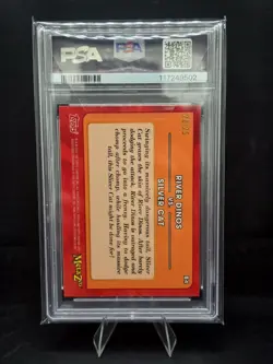2022 Metazoo Topps Chrome Battles Card Orange Refractor PSA 9 #20/25 - Image 2