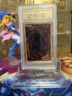 Yu-Gi-Oh Dunkles Magier-Madchen Ghost Rare GSG 9 no PSA GFP2-DE177 Mint - Image 2