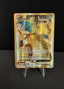 Pokemon TCG Dragonite EX Full Art Ultra Rare Holo Card Evolutions 106/108 XY - Image 1