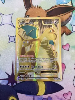 Pokemon TCG Dragonite EX Full Art Ultra Rare Holo Card Evolutions 106/108 XY - Image 1
