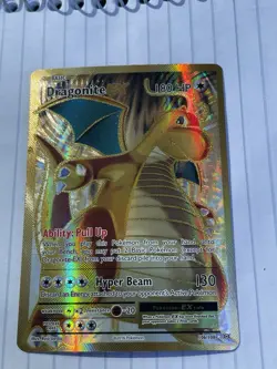 Pokemon TCG Dragonite EX Full Art Ultra Rare Holo Card Evolutions 106/108 XY - Image 1