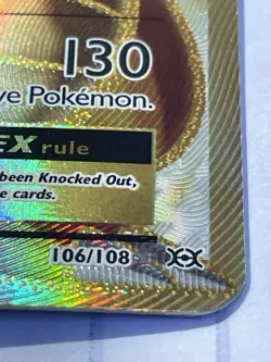 Pokemon TCG Dragonite EX Full Art Ultra Rare Holo Card Evolutions 106/108 XY - Image 4
