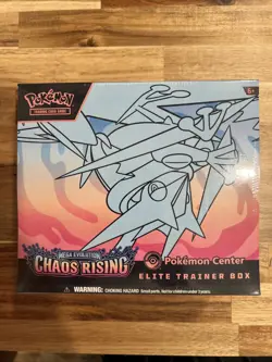 Pokemon TCG Chaos Rising Pokemon Center ETB! Brand New Factory Sealed - Image 1