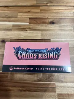 Pokemon TCG Chaos Rising Pokemon Center ETB! Brand New Factory Sealed - Image 2