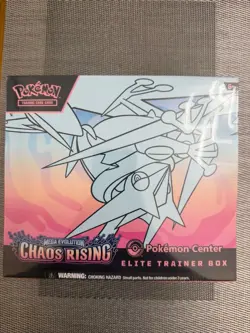 Pokemon TCG Chaos Rising Pokemon Center ETB (New & Sealed) - Image 1