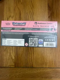 Pokemon TCG Chaos Rising Pokemon Center ETB (New & Sealed) - Image 4