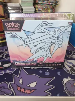 Pokemon TCG Chaos Rising Pokemon Center ETB | NEW & SEALED - With Acrylic Case - Image 2