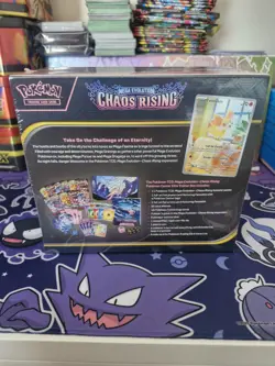 Pokemon TCG Chaos Rising Pokemon Center ETB | NEW & SEALED - With Acrylic Case - Image 4
