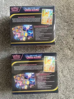 2 x Pokemon TCG Chaos Rising Pokemon Center ETB New Sealed IN HAND - Image 3