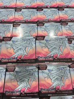 Pokemon TCG Chaos Rising Pokemon Center ETB - Brand New & Sealed x4 - Image 1
