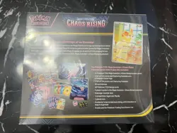 Pokemon TCG Chaos Rising Pokemon Center ETB - Brand New Sealed - Image 3
