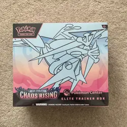 Pokemon TCG Chaos Rising Pokemon Center ETB New, Sealed READ DESCRIPTION - Image 1