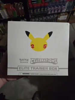 Pokemon TCG 25th Anniversary Celebrations Elite Trainer Box ETB NEW Sealed - Image 1