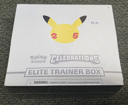 Pokemon TCG Celebrations Elite Trainer Box ETB Sealed 2021 25th Anniversary - Image 1