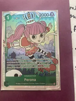 One Piece Card Game Perona OP12-034 SR Legacy of the Master- NM - Image 1
