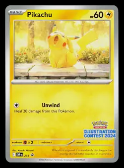 SV: Scarlet & Violet Promo Cards #214 Pikachu - Image 1