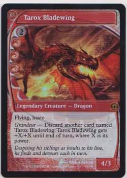 Magic: The Gathering Tarox Bladewing Future Sight Foil (MP) - Image 1