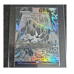 Wizards of the Coast Reanimate Marvel Spider-Man Sorcery Black Holo M0020 2023 - Image 1