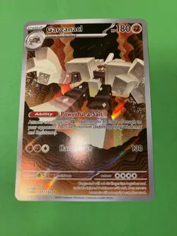Gargancl 147/132 Illustration Rare Holo Me01 Mega Evolution Pokemon Card NM - Image 1