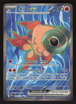 Chi-Yu ex 234/193 Pokemon TCG SV02: Paldea Evolved NM - Image 1