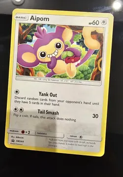 Aipom - SM244 Promo Sun & Moon Promo Pokemon Lightly Played - Image 1
