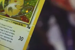 Raichu Fossil Holo Rare HP 14/62 Unlimited Pokemon TCG - Image 3