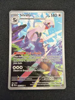 Silvally 095/084 Pitch Black -Illustration Rare Pokemon TCG Near Mint #LB2 - Image 1